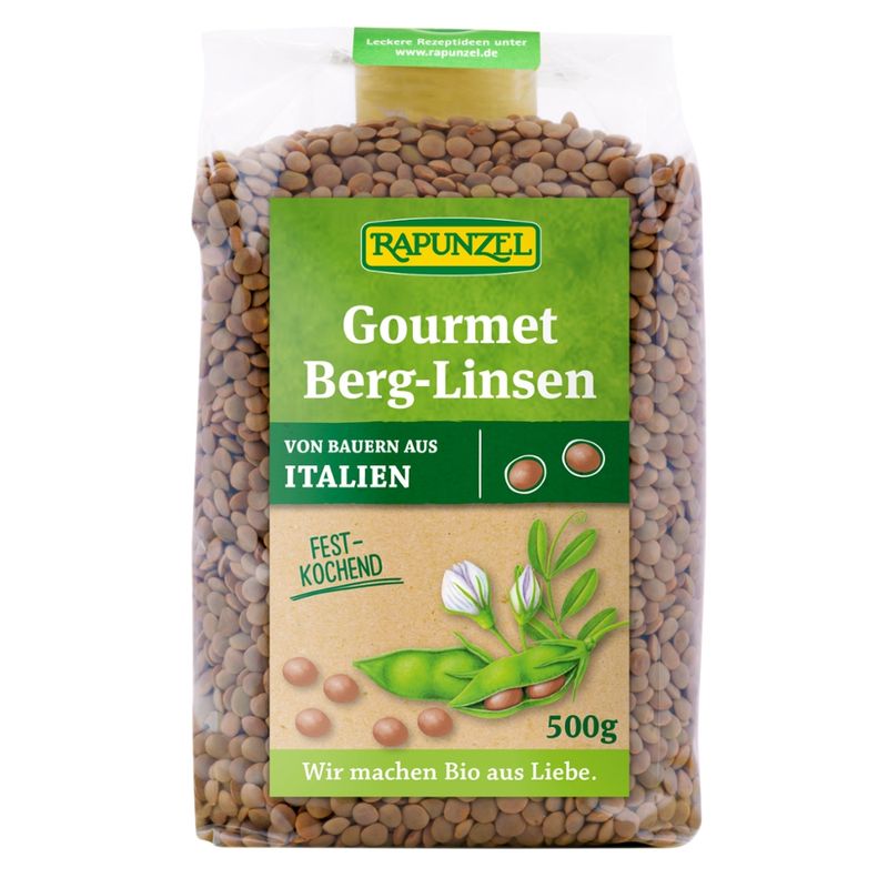 Rapunzel Gourmet Berg-Linsen braun - Produktbild