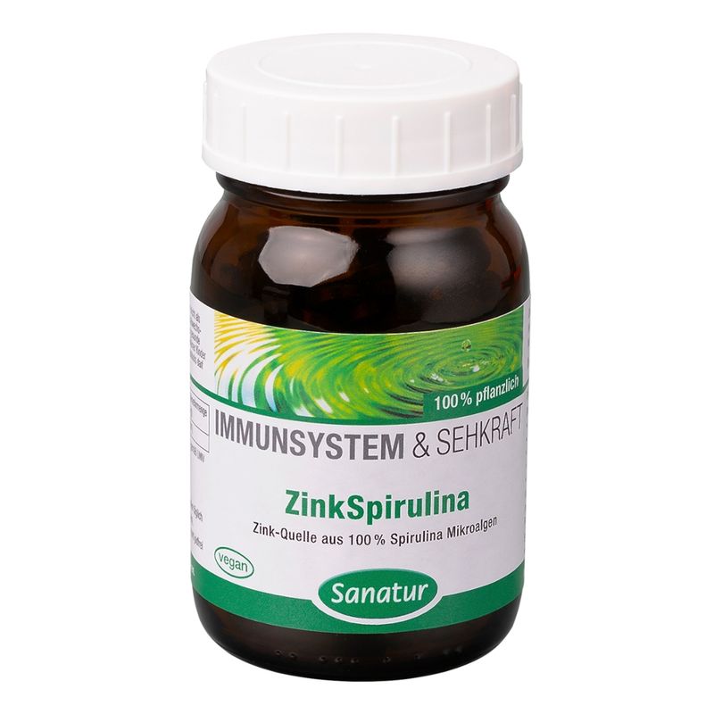 Sanatur ZinkSpirulina 250 Tabletten - Produktbild