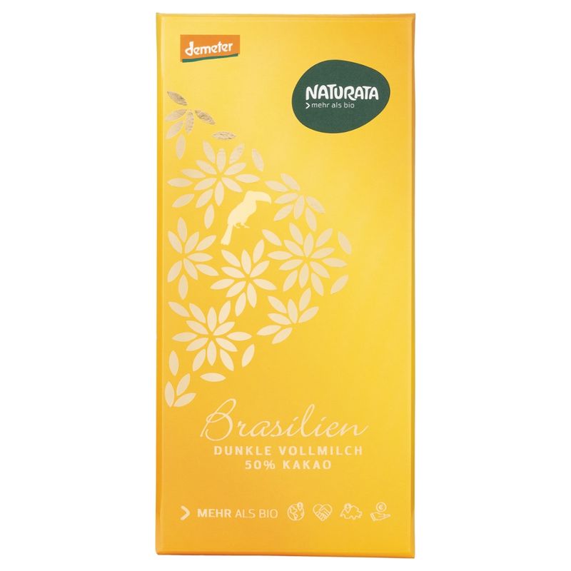 NATURATA Brasilien dunkle Vollmilch 50% - Produktbild