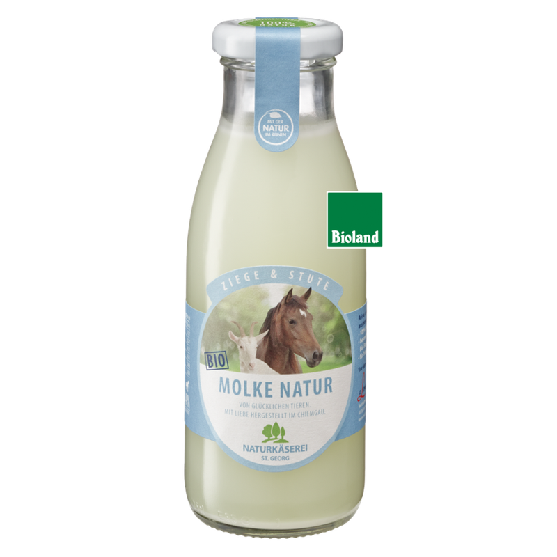 St. Georg Naturkäserei Bio-Molke Natur aus Ziegen- und Stutenmilch - Produktbild