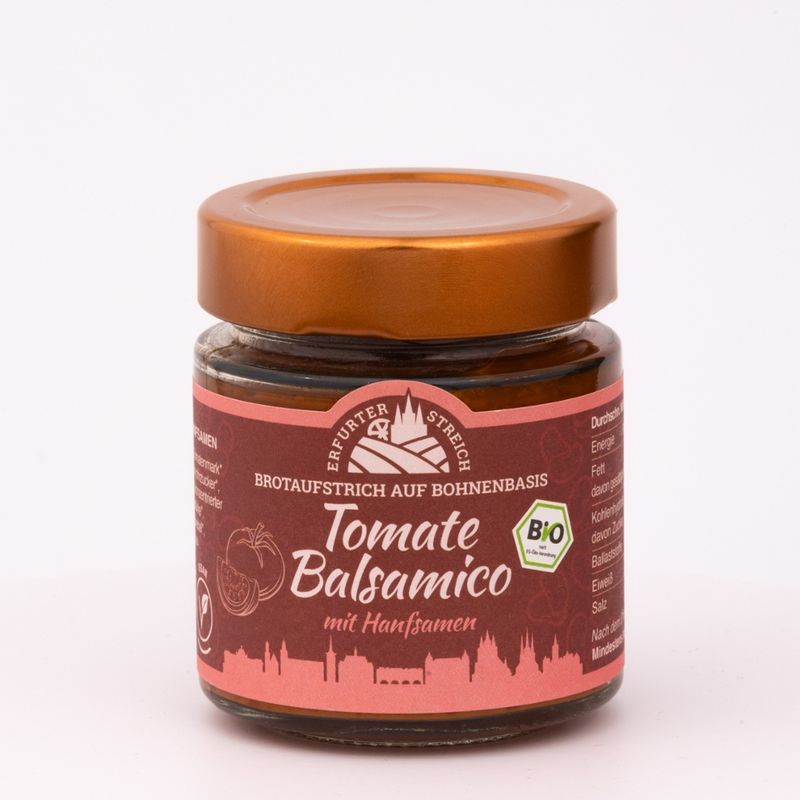 Erfurter Streich Erfurter Streich Bio Brotaufstrich Tomate-Balsamico - Produktbild