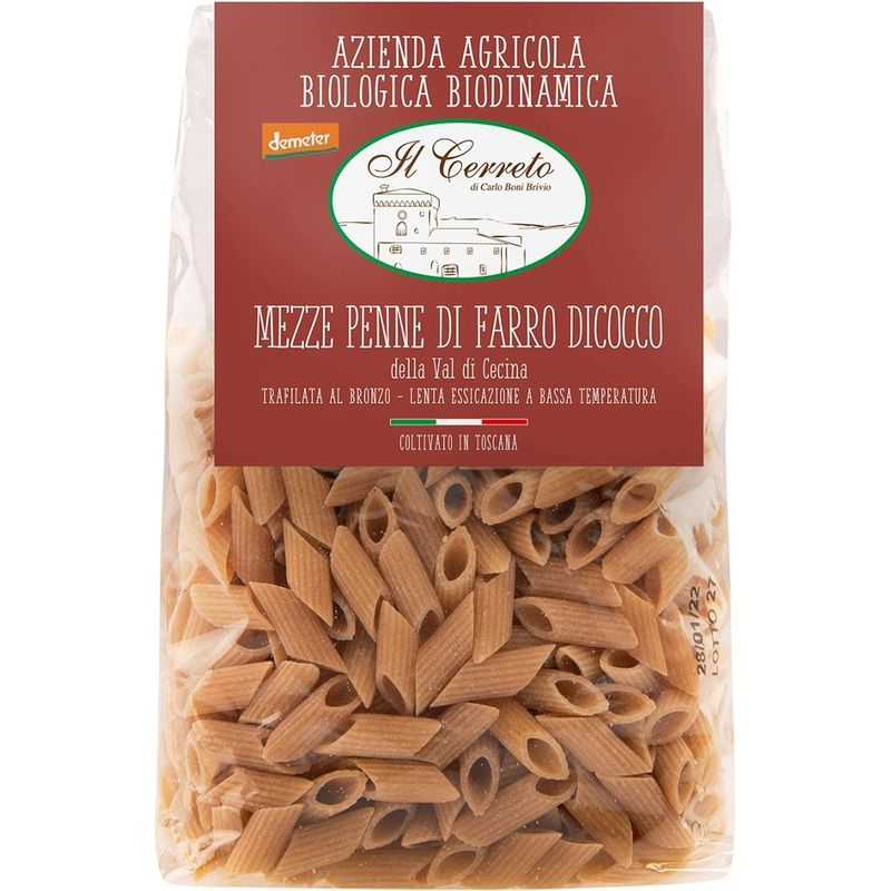 Il Cerreto Mezze Penne di Farro della val di Cecina Emmer halbvollkorn - Produktbild