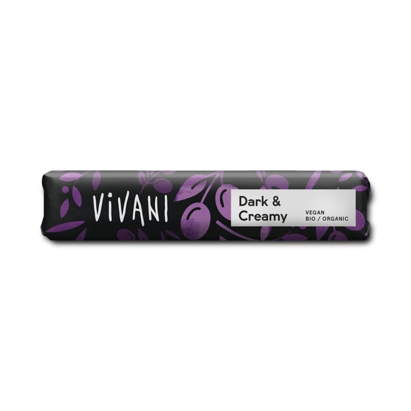 Vivani Dark & Creamy Schokoriegel - Produktbild