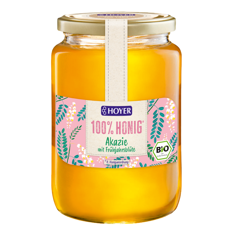 HOYER Akazienhonig mit Frühjahrsblüte - Produktbild