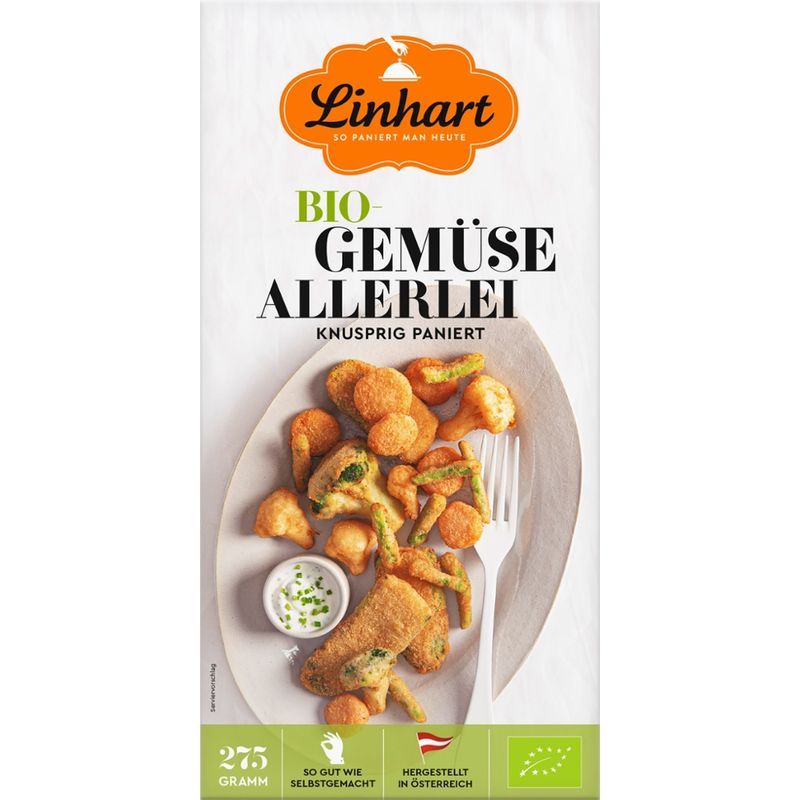 Linhart Linhart Bio Gemüse Allerlei, knusprig paniert - Produktbild