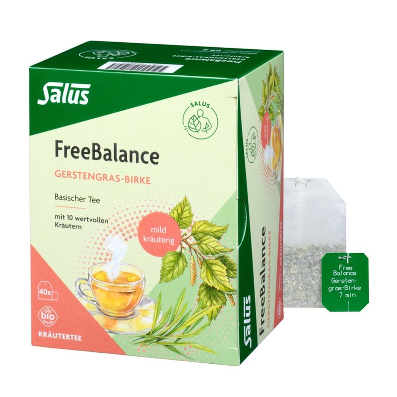 Salus® Free Balance Gerstengras-Birke Tee bio - Produktbild