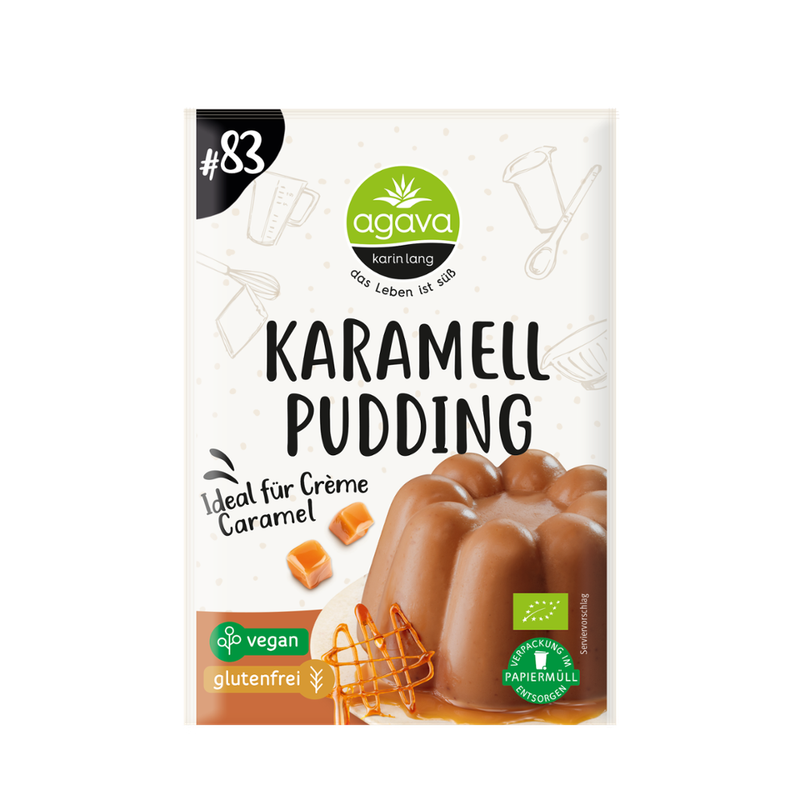 Agava Karamellpudding - Produktbild