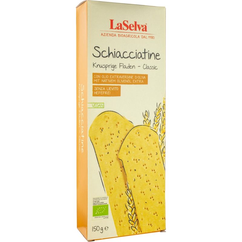 LaSelva Schiacciatine - Knusprige Fladen - Produktbild