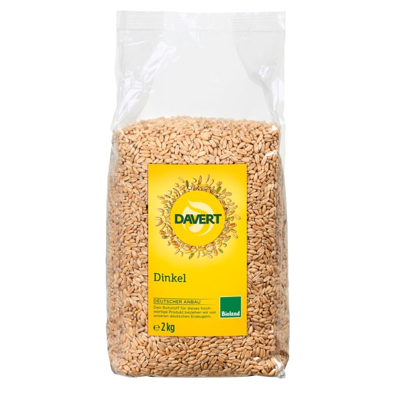 Davert Dinkel Bioland, 2kg - Produktbild