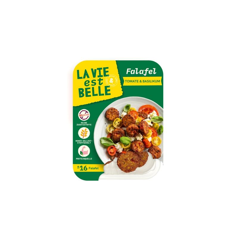 La Vie Est Belle Falafel Tomate & Basilikum - Produktbild