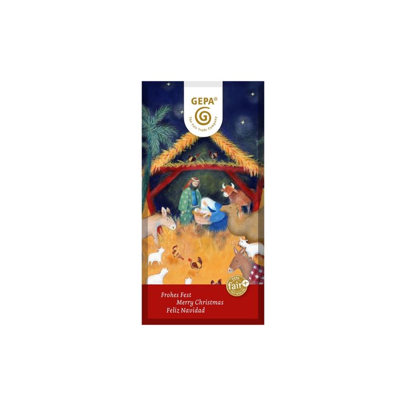 GEPA - The Fair Trade Company Vollmilch Weihnachts-Edition - Produktbild