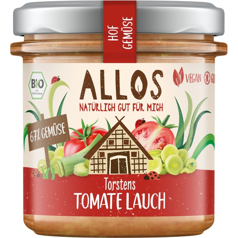 Allos Hof Gemüse Torstens Tomate Lauch - Produktbild