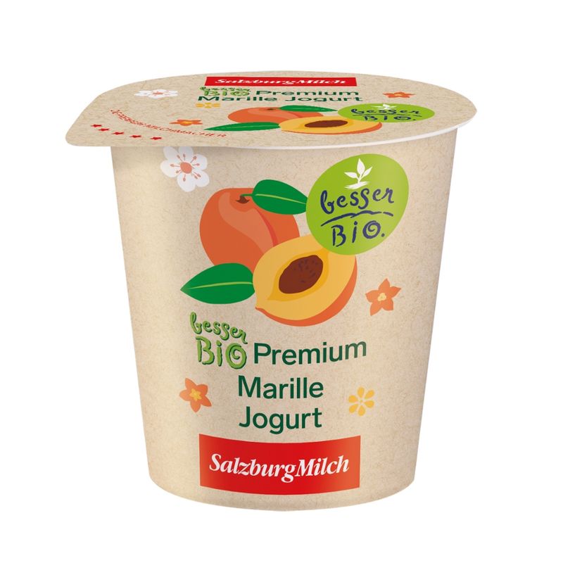SalzburgMilch SalzburgMilch Bio Premium Fruchtjoghurt Marille 3,6% 150g - Produktbild