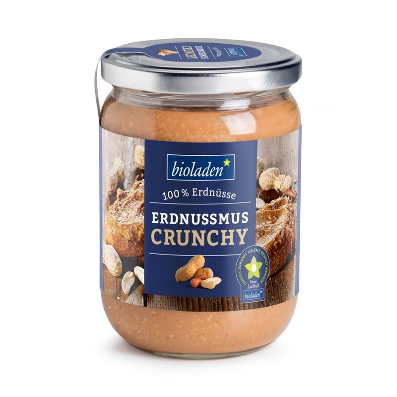 bioladen Erdnussmus Crunchy - Produktbild