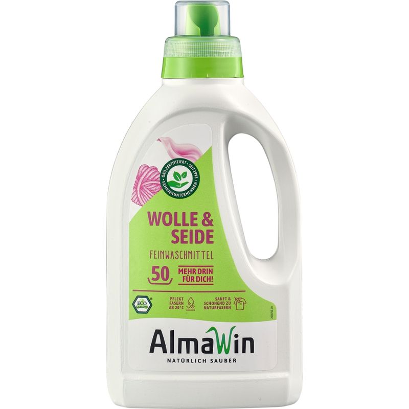 AlmaWin Wolle & Seide Feinwaschmittel - Produktbild