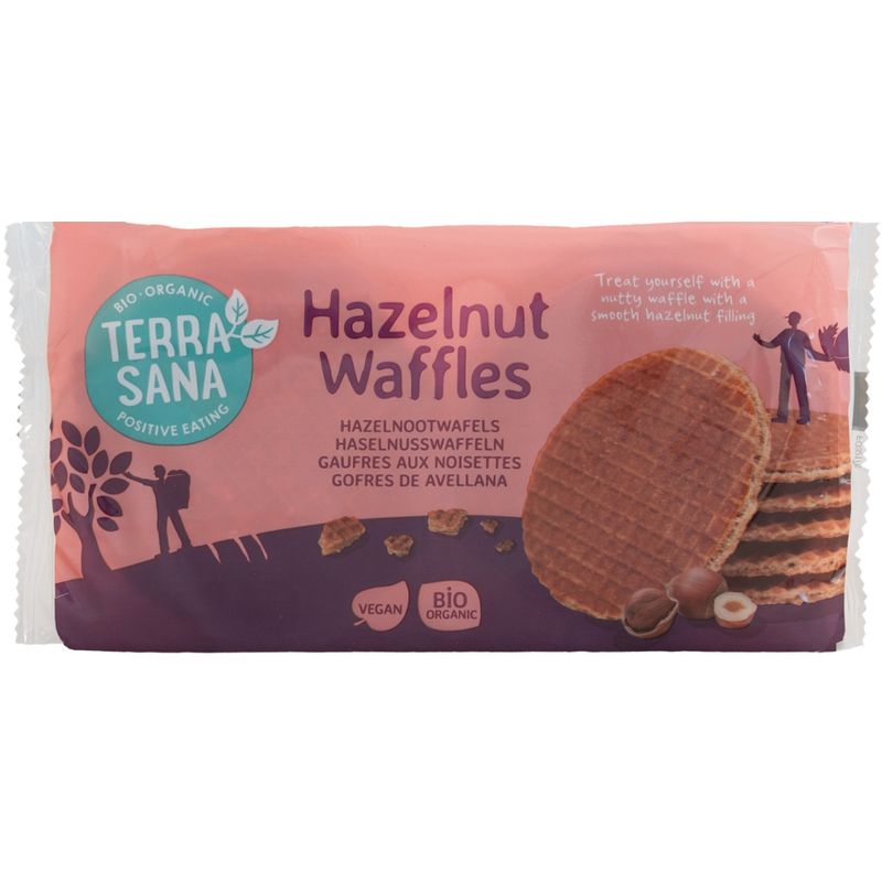 TerraSana Haselnusswaffeln - Produktbild