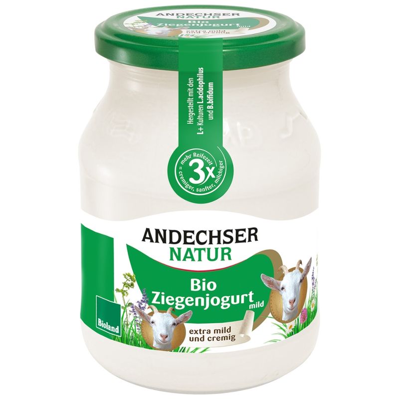 Andechser Natur Bio Ziegenjogurt mild - Produktbild