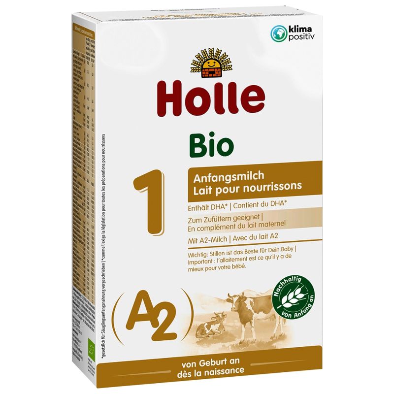 Holle  A2 Bio-Anfangsmilch 1 - Produktbild