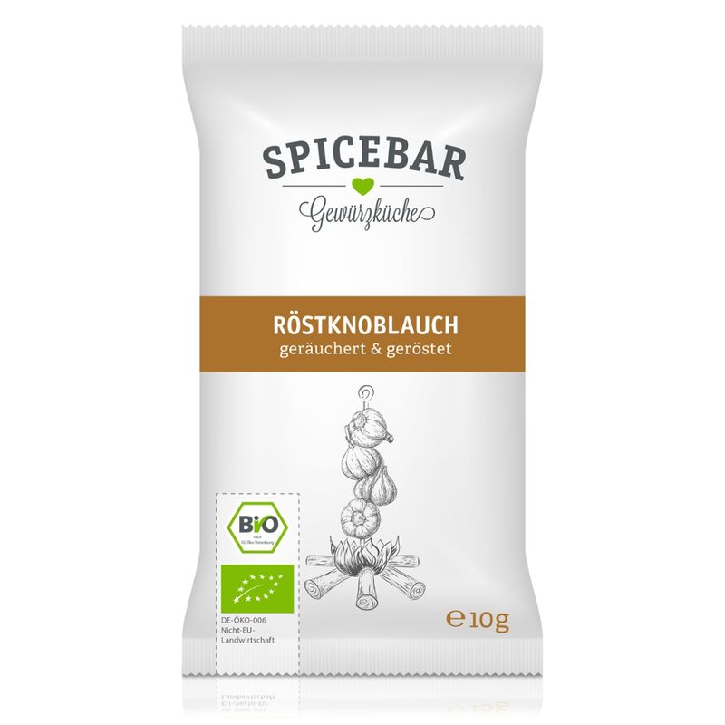 Spicebar Spicebar Kleinpackung Bio Röstknoblauch - geräuchert & geröstet - Produktbild
