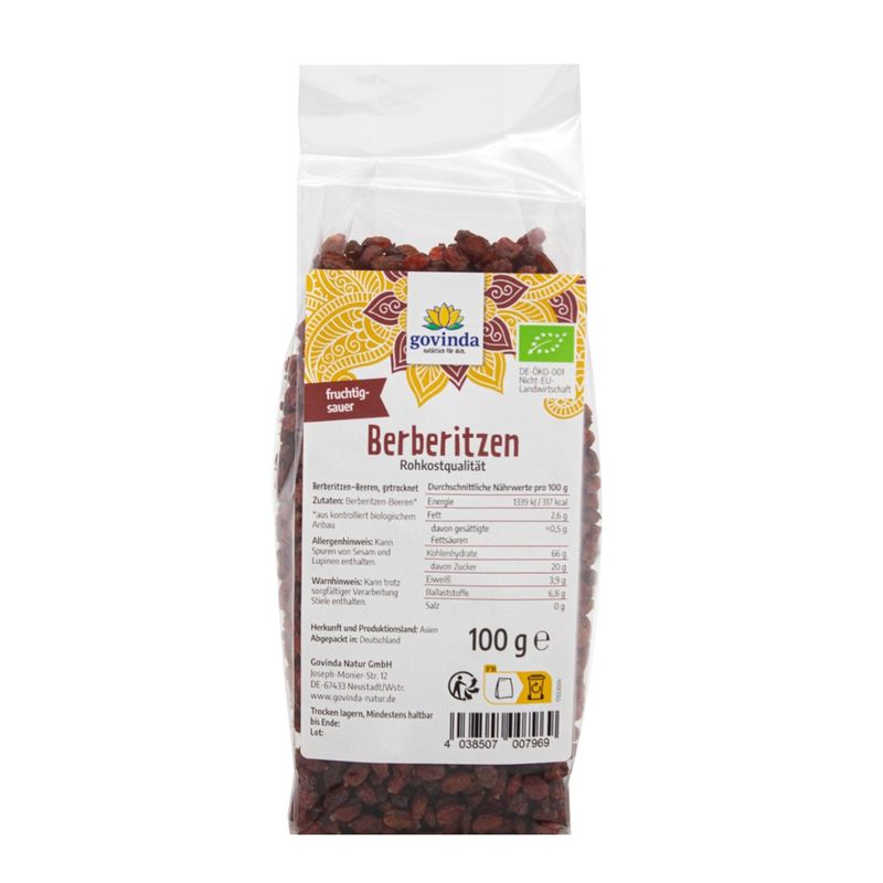 Govinda Berberitzen-Beeren - Produktbild