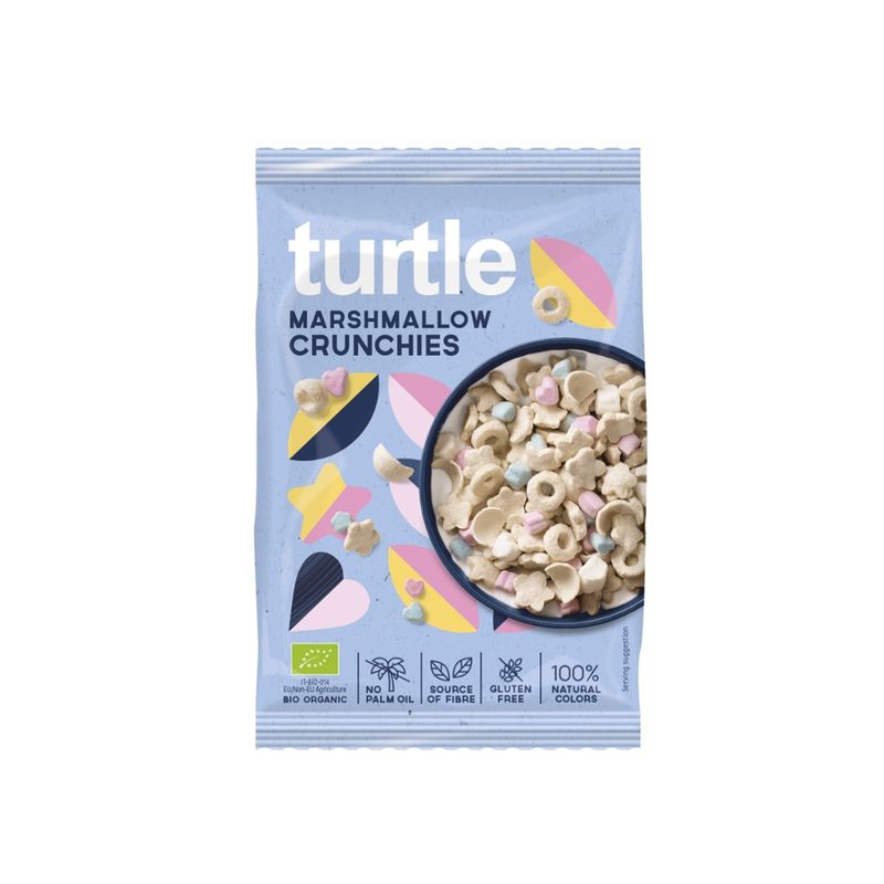 Turtle - Better Breakfast Mini Marshmallow Crunchies Bio & Glutenfrei 40g - Produktbild