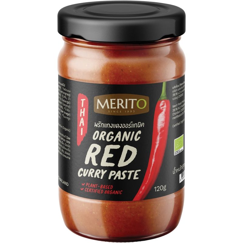 MeritO Bio Currypaste, rot - Produktbild