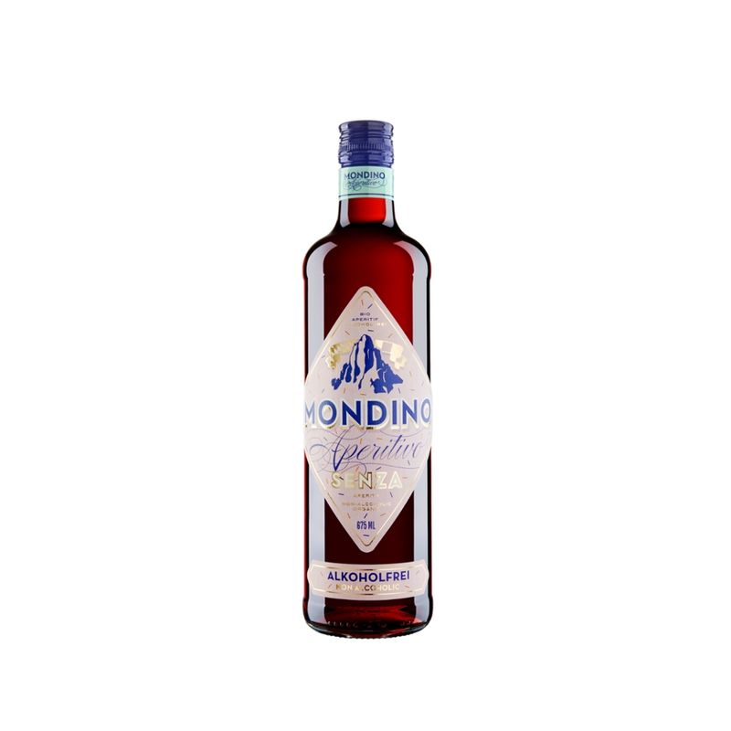 MONDINO – Amaro Bavarese Mondino SENZA alkoholfrei 675ml BIO - Produktbild