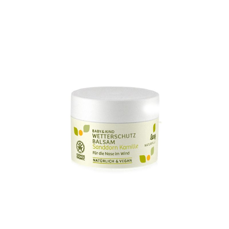 Lenz Naturpflege Baby Wetterschutzbalsam Sanddorn Kamille - Produktbild