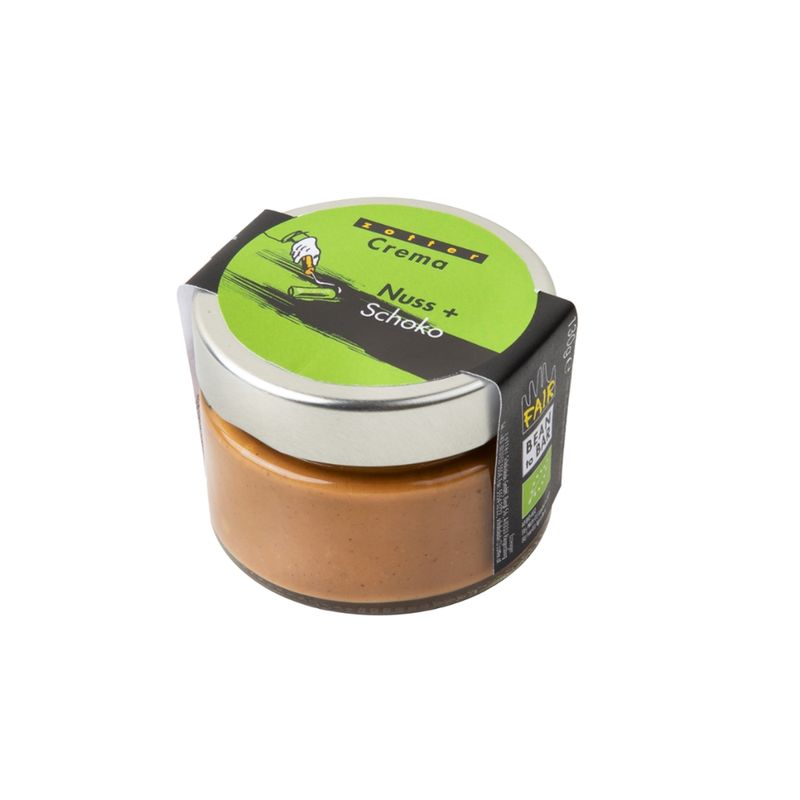 Zotter Schokolade Zotter Crema Nuss+Schoko VEGAN - Produktbild
