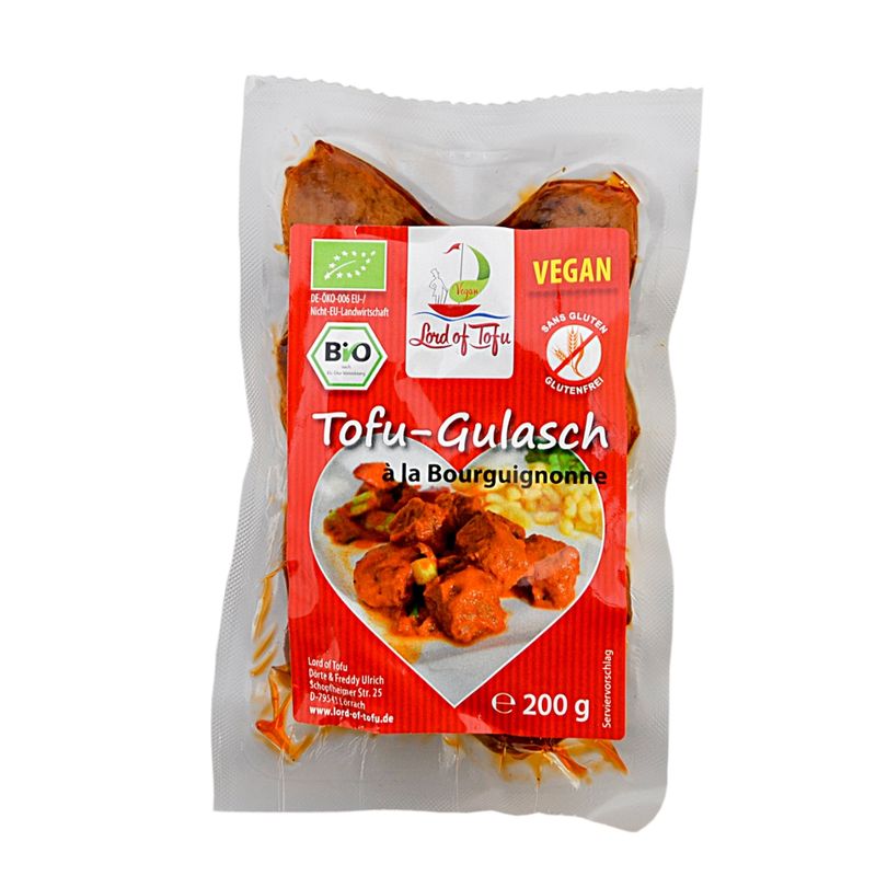 Lord of Tofu Tofu-Gulasch à la Bourguignonne - Produktbild