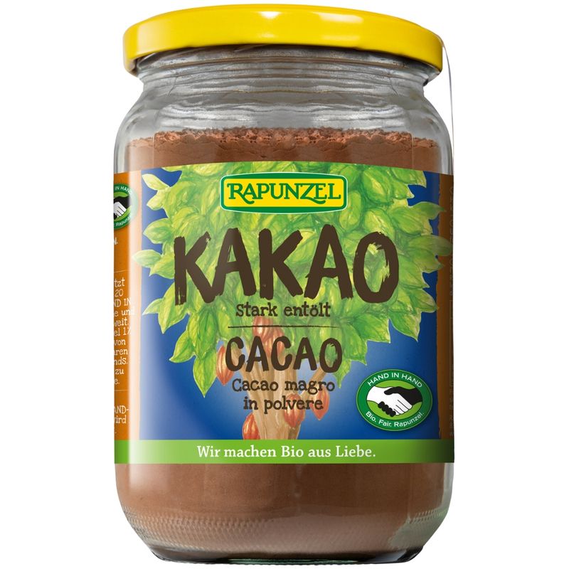 Rapunzel Kakaopulver stark entölt, HIH - Produktbild