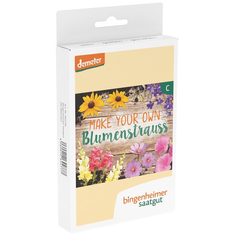 Bingenheimer Saatgut Make your own Blumenstrauß - 5 Sorten für den eigenen Blumenstrauss - Produktbild