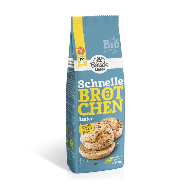 Bauck Mühle Schnelle Brötchen Saaten - Produktbild
