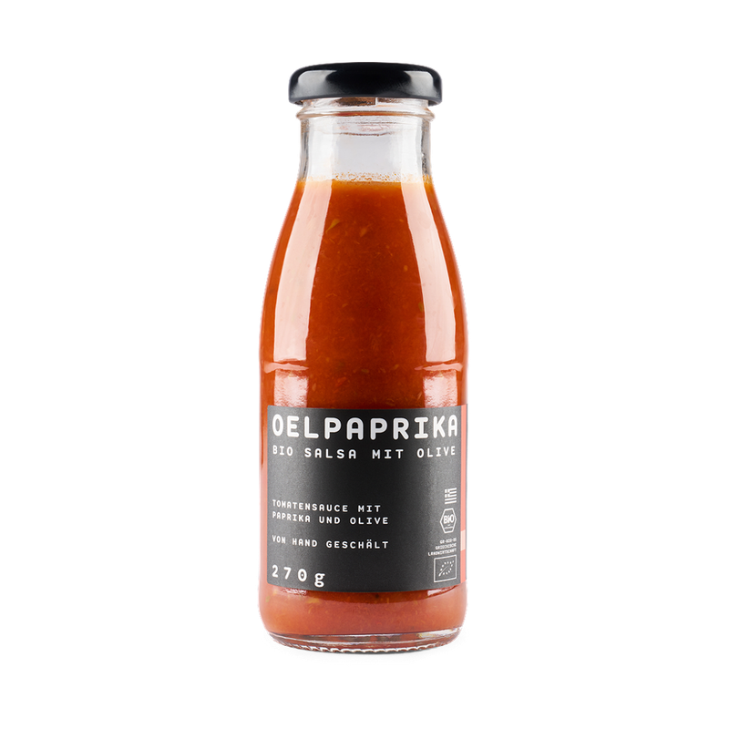 OEL  OELPAPRIKA - Bio Salsa mit Oliven 270 g - Produktbild