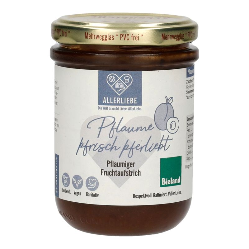 ALLERLIEBE ALLERLIEBE Pflaumen-Fruchtaufstrich 210 g - Produktbild