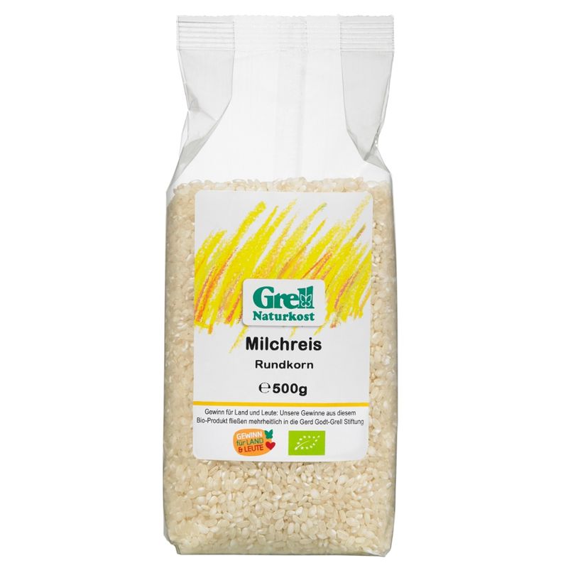 Grell Naturkost Milchreis Rundkorn - Produktbild