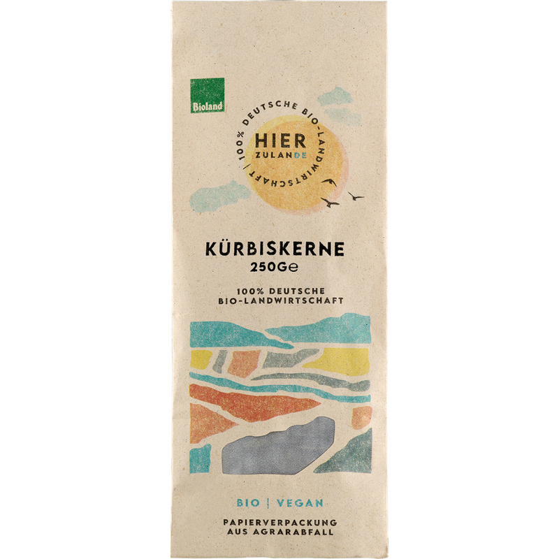 Hierzulande Kürbiskerne, 250g - Produktbild