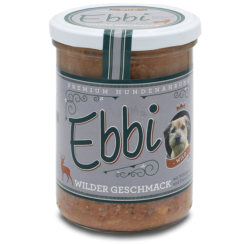 Wuff & Mau Heimtiernahrung  Ebbi Wilder Geschmack 400g - Produktbild
