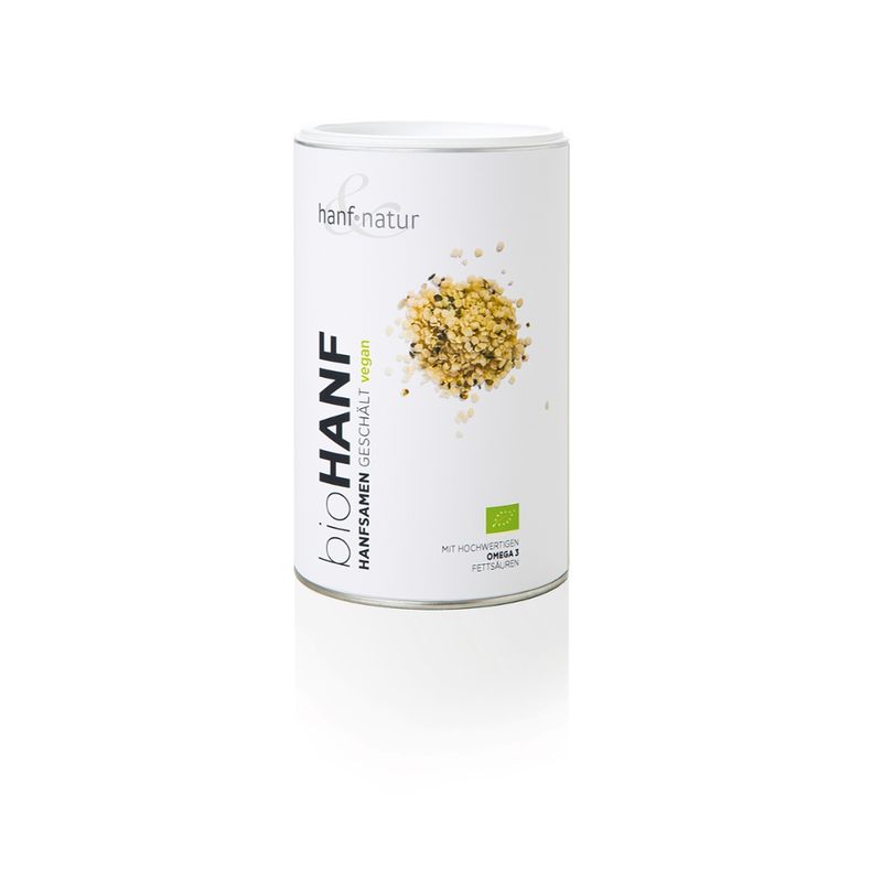 hanf & natur Bio Hanfsamen geschält - Produktbild