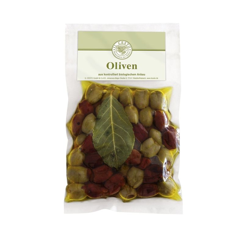 Il Cesto Oliven-Mix natur entsteint - Produktbild