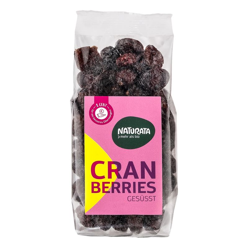 NATURATA Cranberries, gesüßt - Produktbild