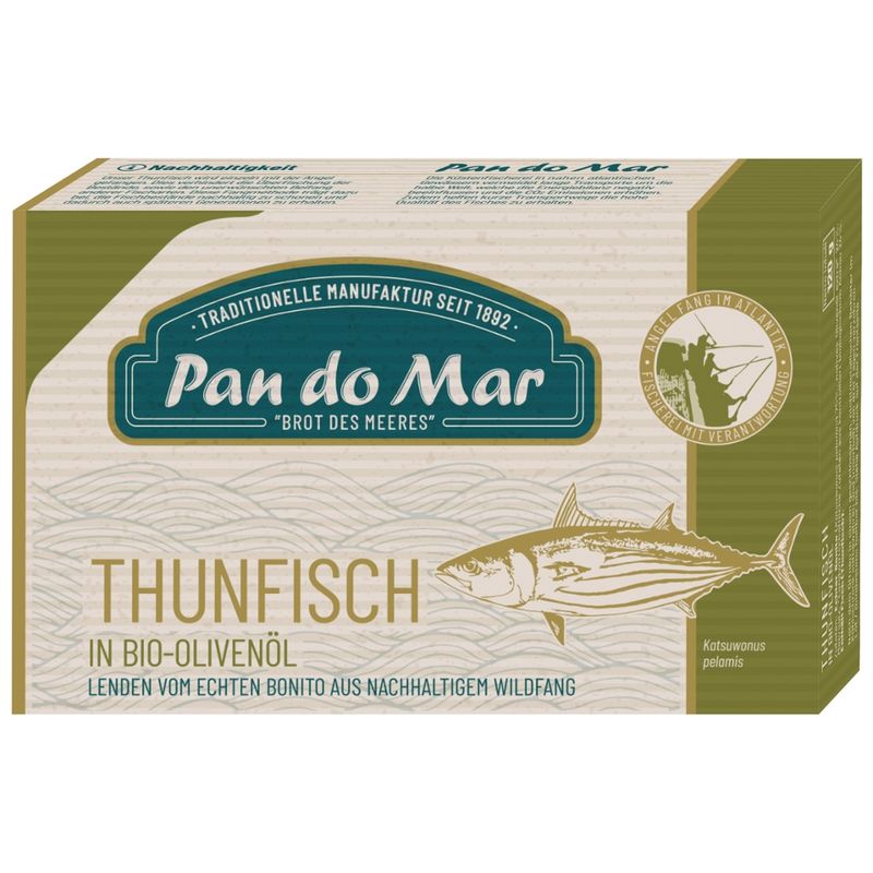 Pan do Mar Thunfisch in Bio-Olivenöl - Produktbild