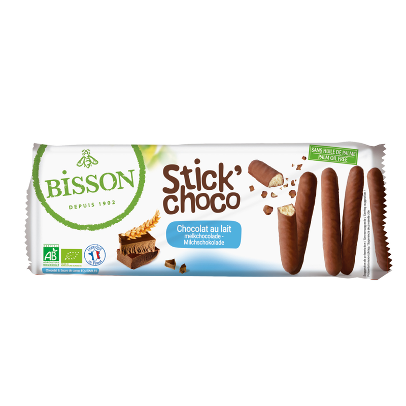 Bisson STICKS VOLLMILCHSCHOKOLADE - Produktbild