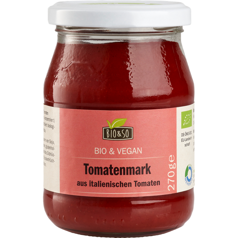 Bio&So Tomatenmark, 270g - Produktbild