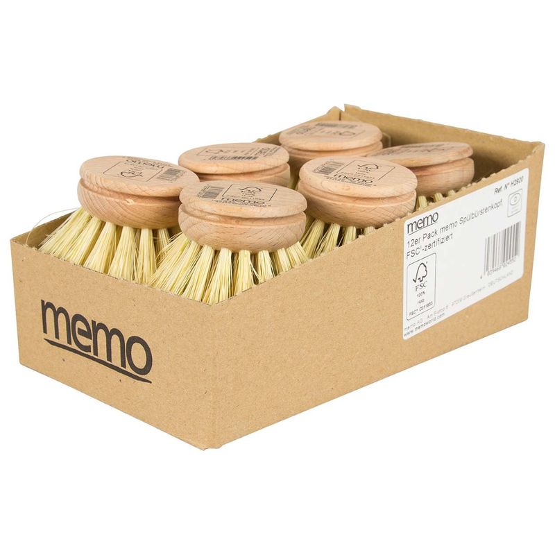 memo 12 memo Spülbürstenkopf, FSC-zertifiziert - Produktbild