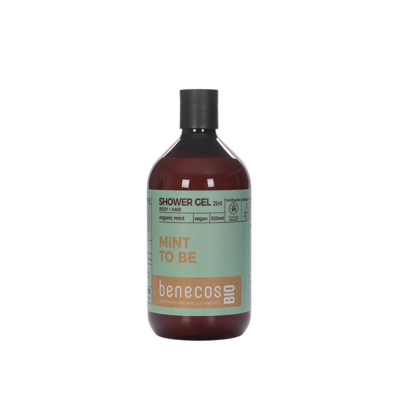 benecos benecosBIO Shower Gel 2in1 organic mint - MINT TO BE - Produktbild