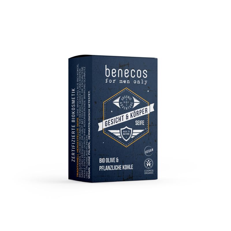 benecos benecos for men only Gesicht- und Körperseife - Produktbild