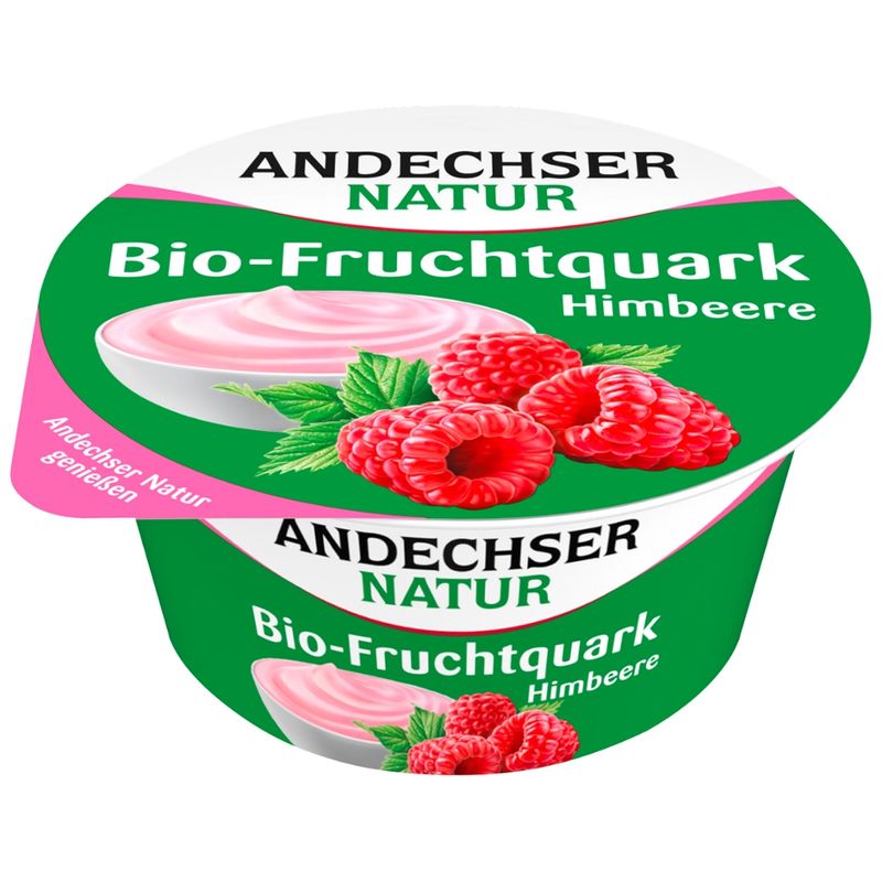 Andechser Natur Bio Fruchtquark Himbeere - Produktbild