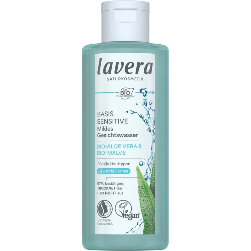 lavera Basis Sensitive Mildes Gesichtswasser - Produktbild