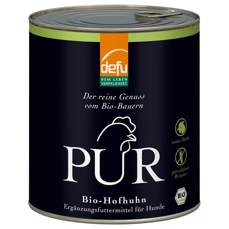 defu - Das Tierfutter vom Bio-Bauern PUR Bio-Hofhuhn - Produktbild